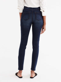 Lexington Dark Indigo Wash Pull-On Legging Color Blue