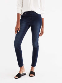 Lexington Dark Indigo Wash Pull-On Legging Color Blue
