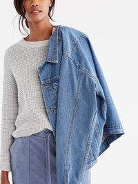 Denim Trucker Jacket Color Unplugged Wash