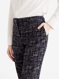 Grace Printed Ankle Pant Color Storm Combo