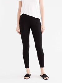 High Waist Slim Fit Pant Color Black