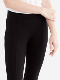 High Waist Slim Fit Pant Color Black