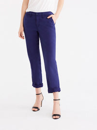 Classic Cropped Chino Color Navy
