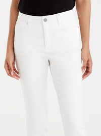 Lexington Skinny Cropped Jeans Color Soft White