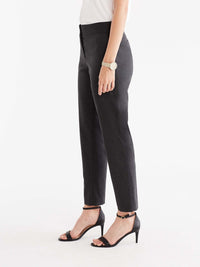 Pewter Washable Grace Ankle Pant Color Grey