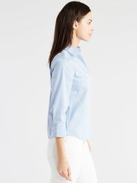 Non-Iron 3/4-Sleeve Shirt Color Oxford