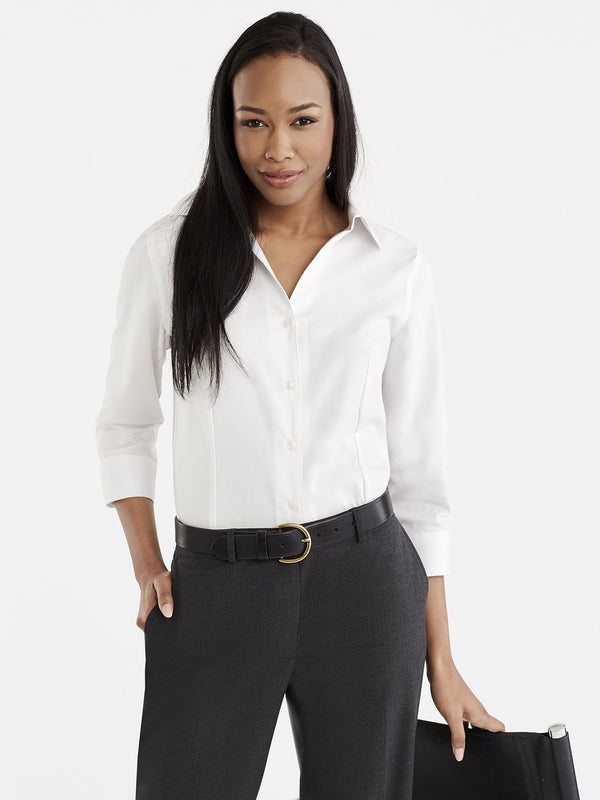 Non-Iron 3/4-Sleeve Shirt
