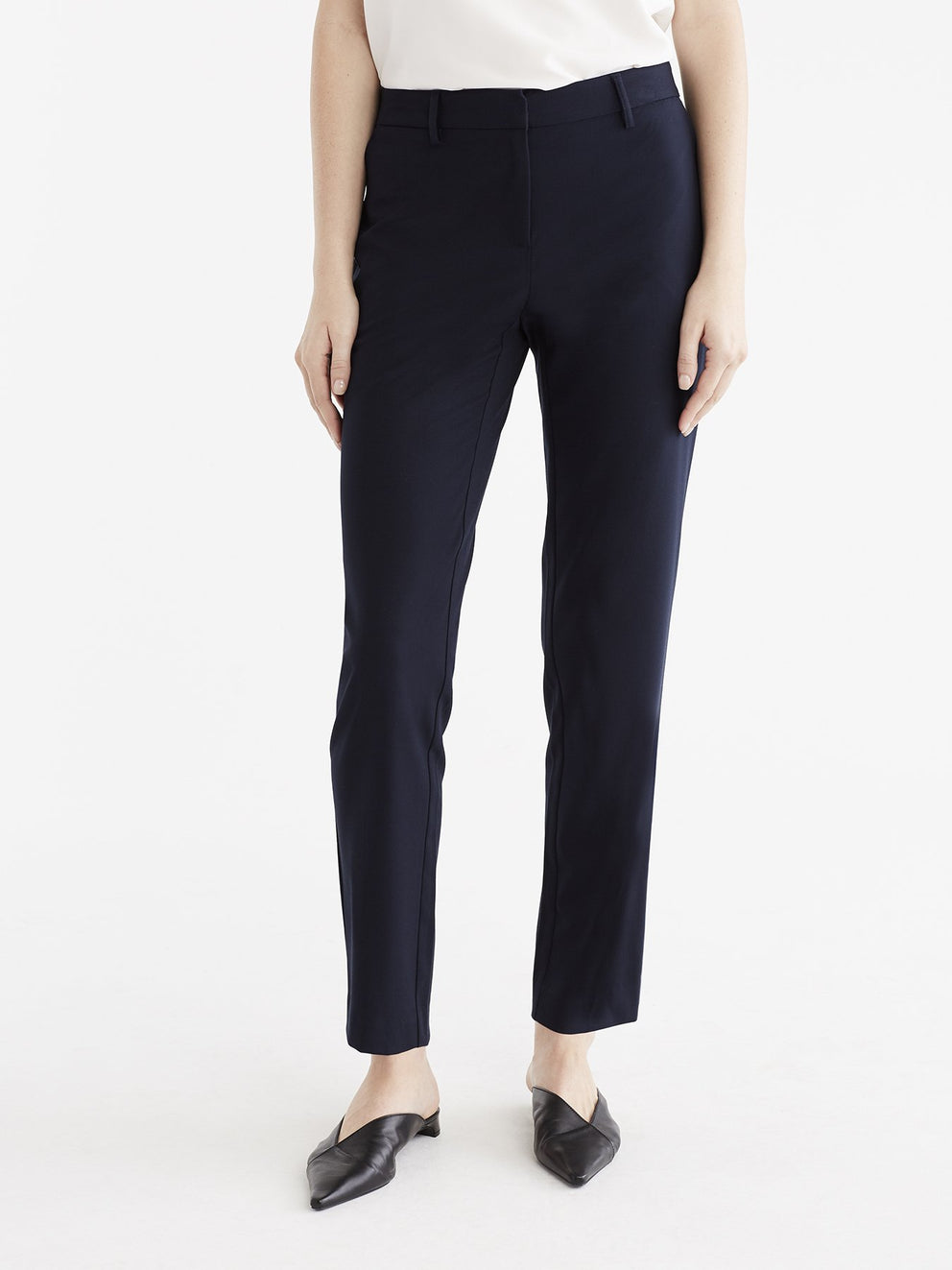 Navy Grace Full-Length Pant Color Navy