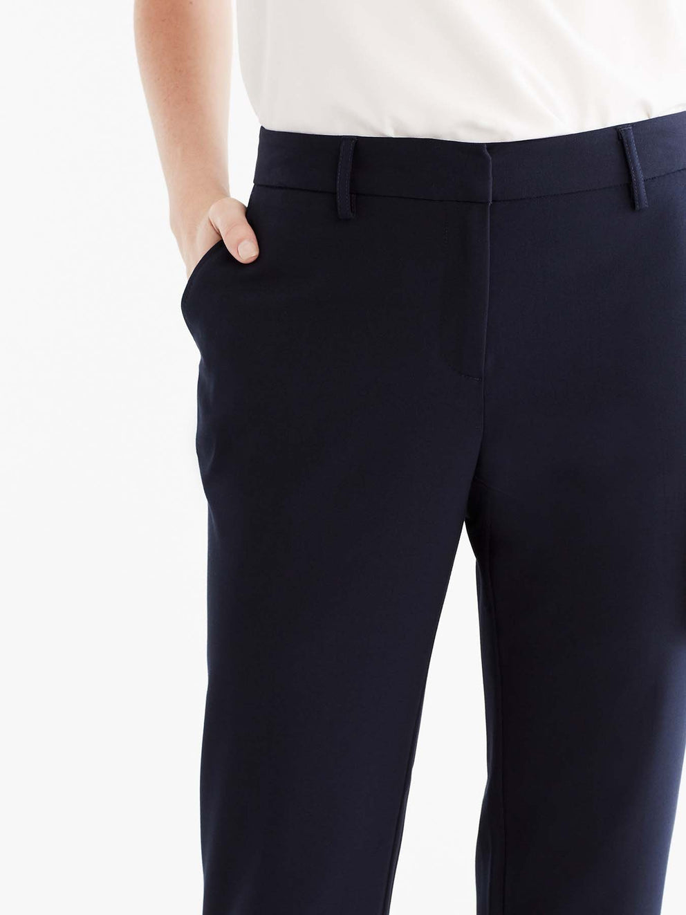 Navy Grace Full-Length Pant Color Navy
