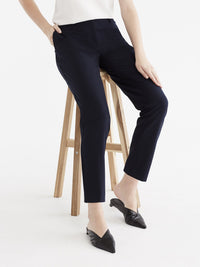 Navy Grace Full-Length Pant Color Navy