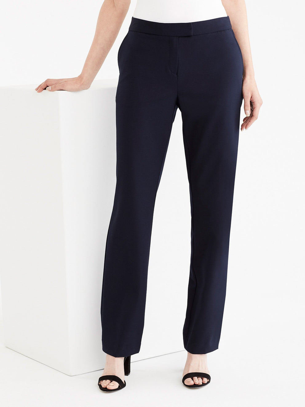 Sydney Pant, Plus Size Color Navy 