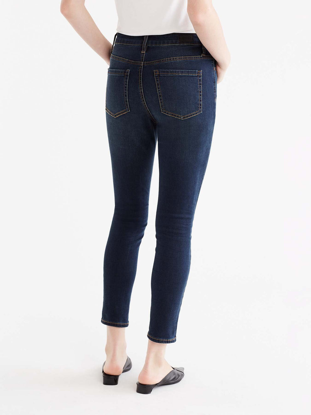 Lexington Indigo Wash Curvy Skinny Jeans Color Blue