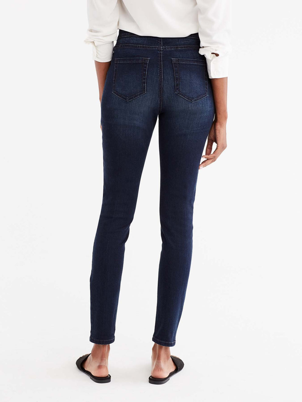 Lexington Dark Indigo Wash Pull-On Legging Color Blue