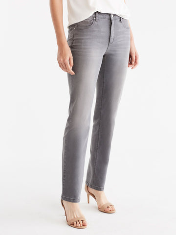 Lexington Slater Wash Straight Leg Jeans, Plus Size