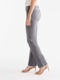 Lexington Slater Wash Straight Leg Jeans Color Grey