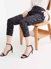 Grace Printed Ankle Pant Color Storm Combo