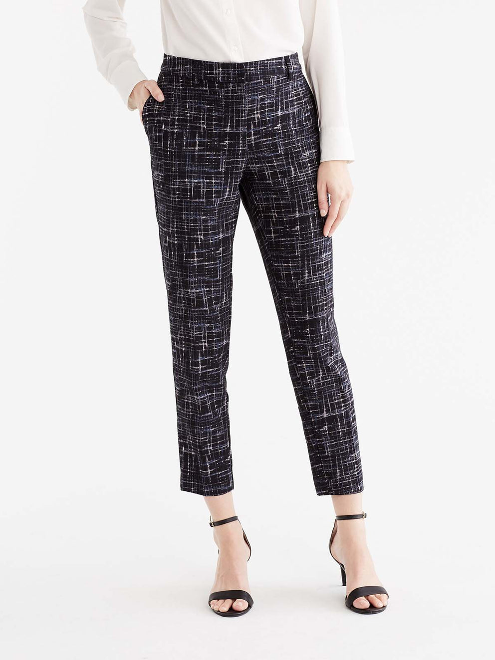 Grace Printed Ankle Pant Color Storm Combo