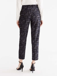 Grace Printed Ankle Pant Color Storm Combo