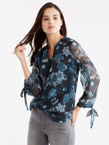 Romantic Tie-Sleeve Popover