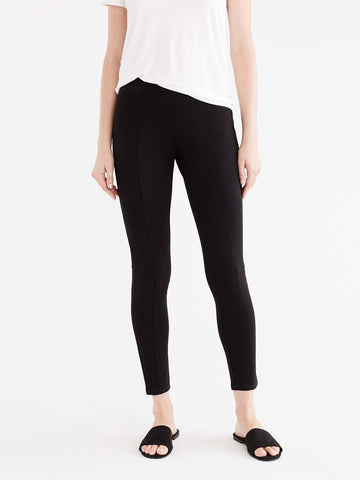 High Waist Slim Fit Ponte Legging
