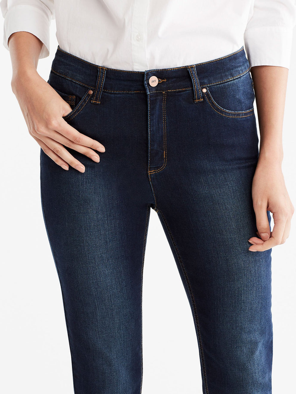 Lexington Indigo Wash Straight Leg Jeans Color Indigo