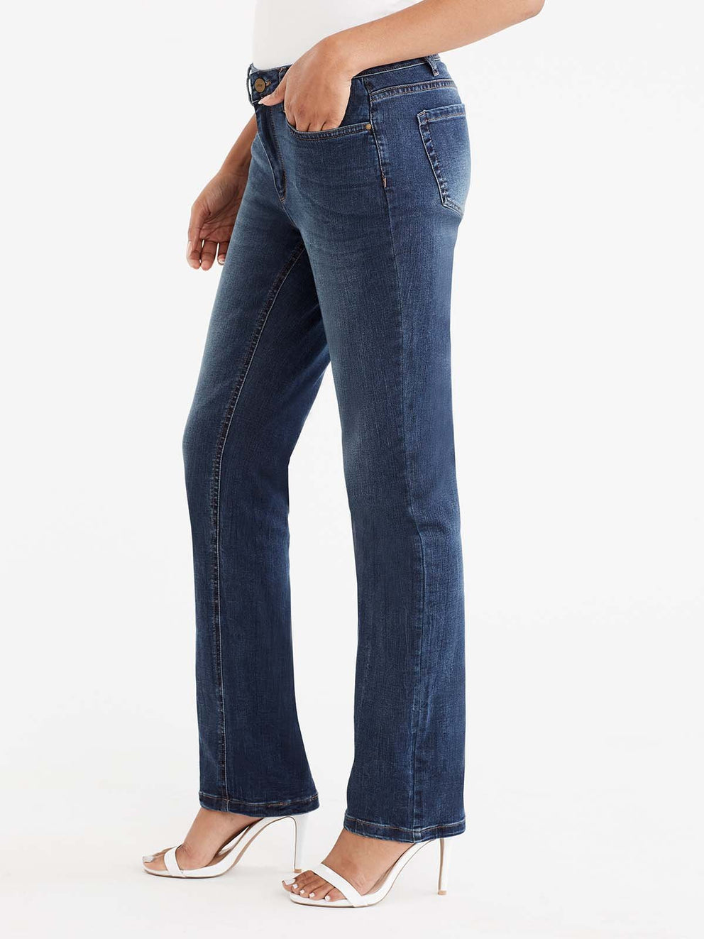 Lexington Madison Wash Straight Leg Pants Color Blue