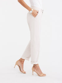 Classic Cropped Chino Color Stone