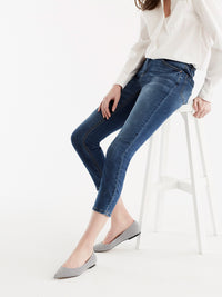 Lexington Skinny Cropped Jeans Color Dreamer Wash