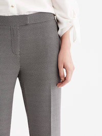 Printed Sydney Pant Color Black Ivory