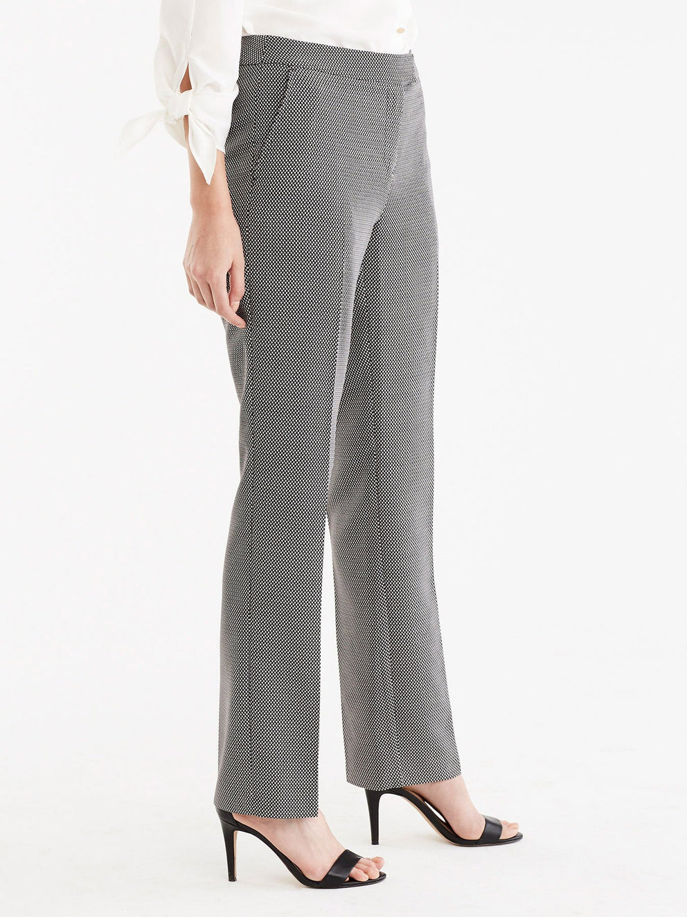 Printed Sydney Pant Color Black Ivory