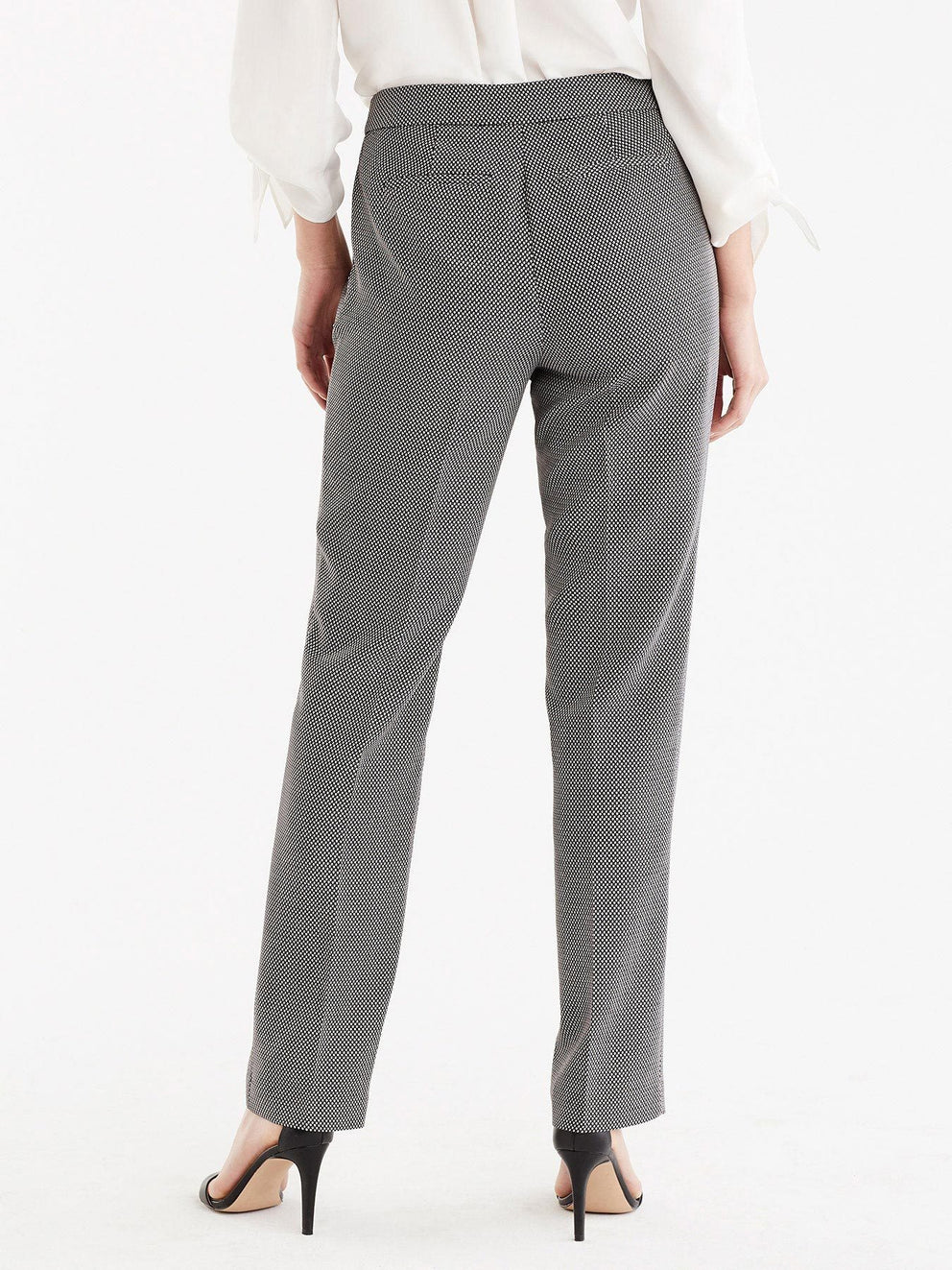 Printed Sydney Pant Color Black Ivory