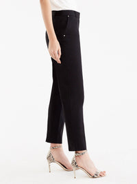 Grace Back Slit Ankle Pant Color Black