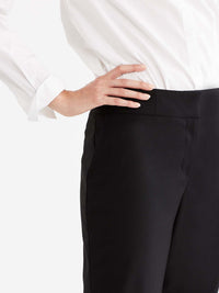 Black Washable Grace Ankle Pant Color Black
