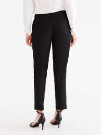 Black Washable Grace Ankle Pant Color Black