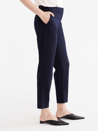 Navy Washable Grace Ankle Pant Color Navy