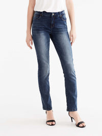 Madison Slim Leg Jeans Color Blue