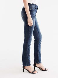 Madison Slim Leg Jeans Color Blue